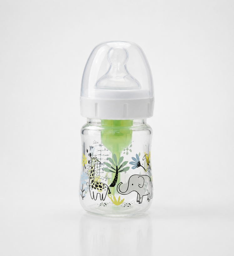 شیشه شیر دکتر براون 150ml(طرحدار)
