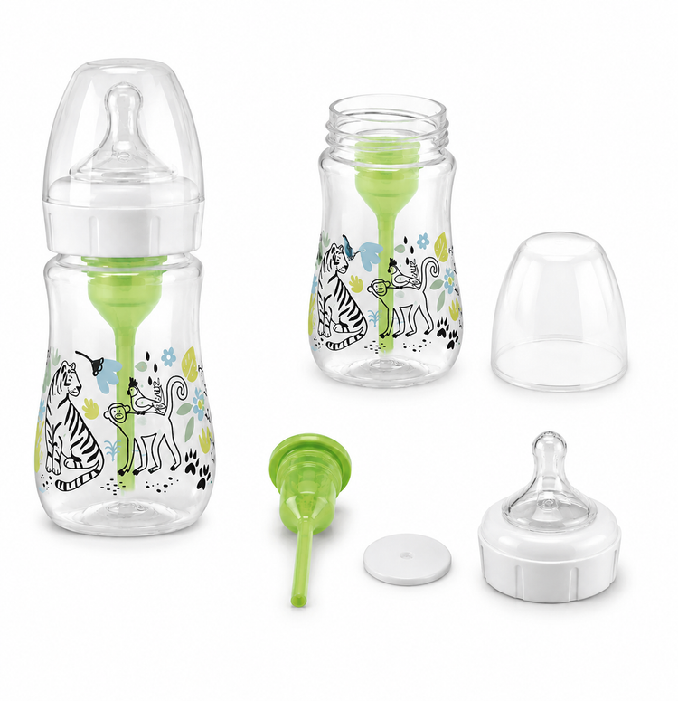شیشه شیر دکتر براون 150ml(طرحدار)