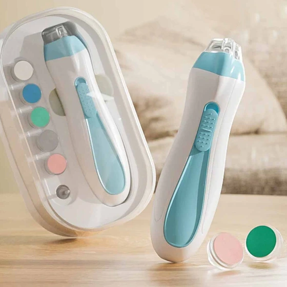 سوهان برقی کودک کیدیلو مدل Baby Nail قابدار و چراغدار