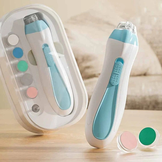 سوهان برقی کودک کیدیلو مدل Baby Nail قابدار و چراغدار