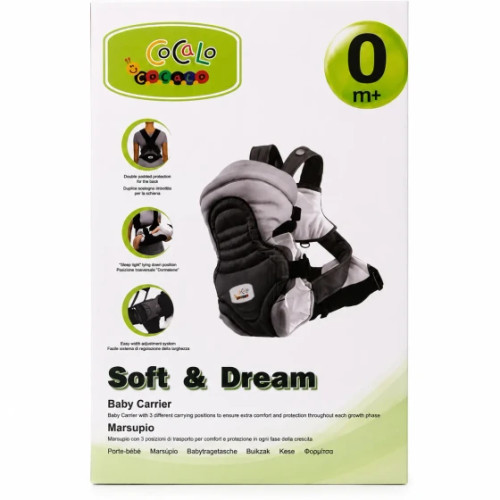 آغوشی نوزاد کوکالو CoCaLo مدل Soft & Dream طراحی ۴ حالته ارگونومیک با سیستم توزیع وزن